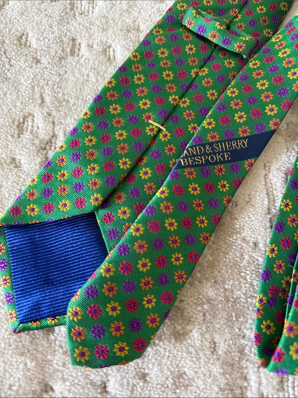 Set of 3 luxury ties- 2 are handmade!